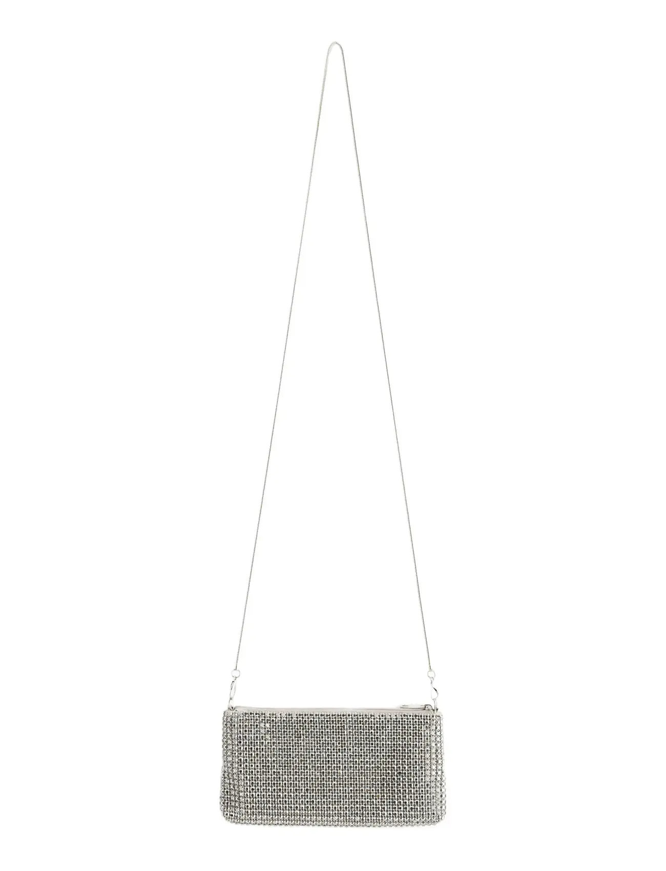 Lindex Wallet Party Rhinestones, One Size, Silver, Tasker > Crossbody-Tasker, Dame