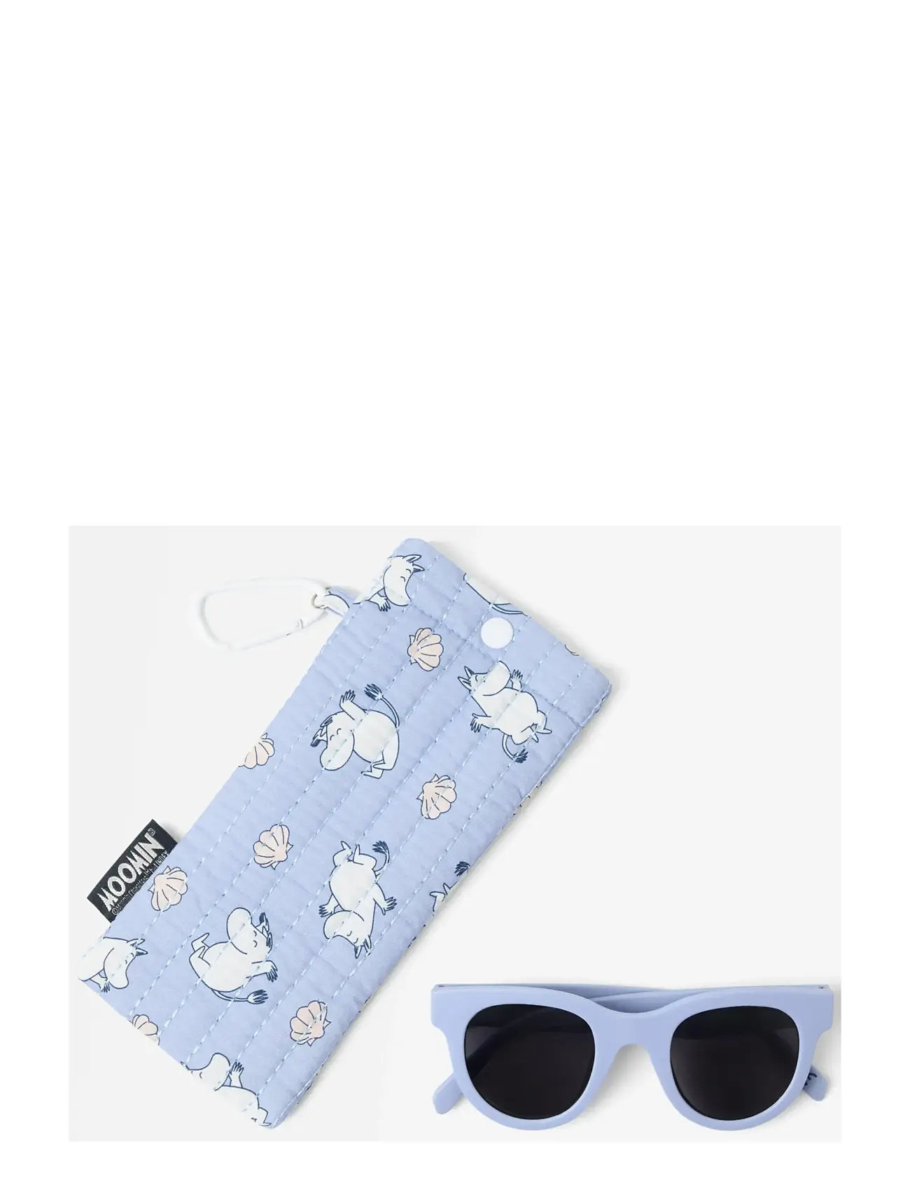 LINDEX Sonnenbrillen Set W Case Moomin Blau - One Size - Kinder