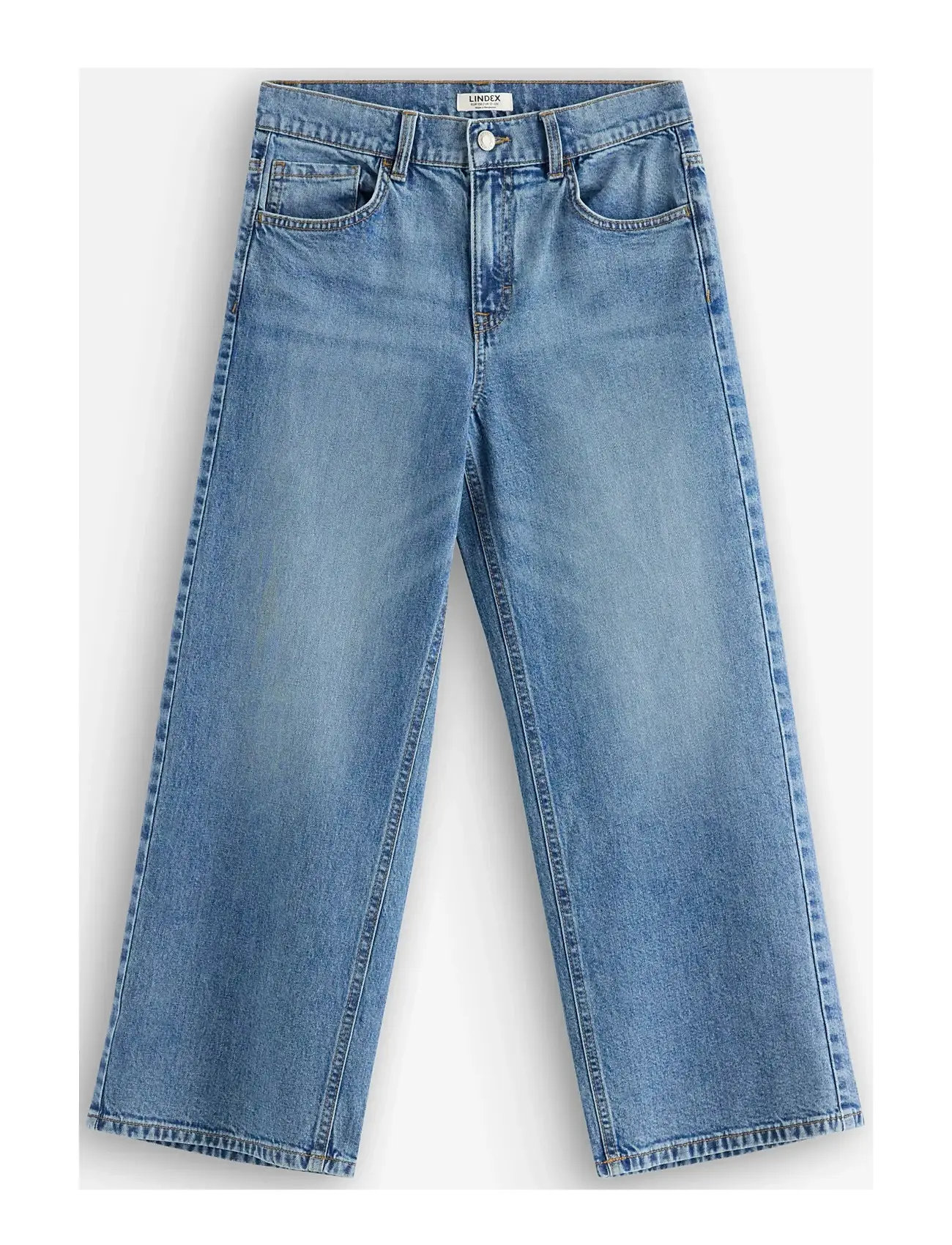 LINDEX Jeans With Wide Bein Blau - 146 - Kinder