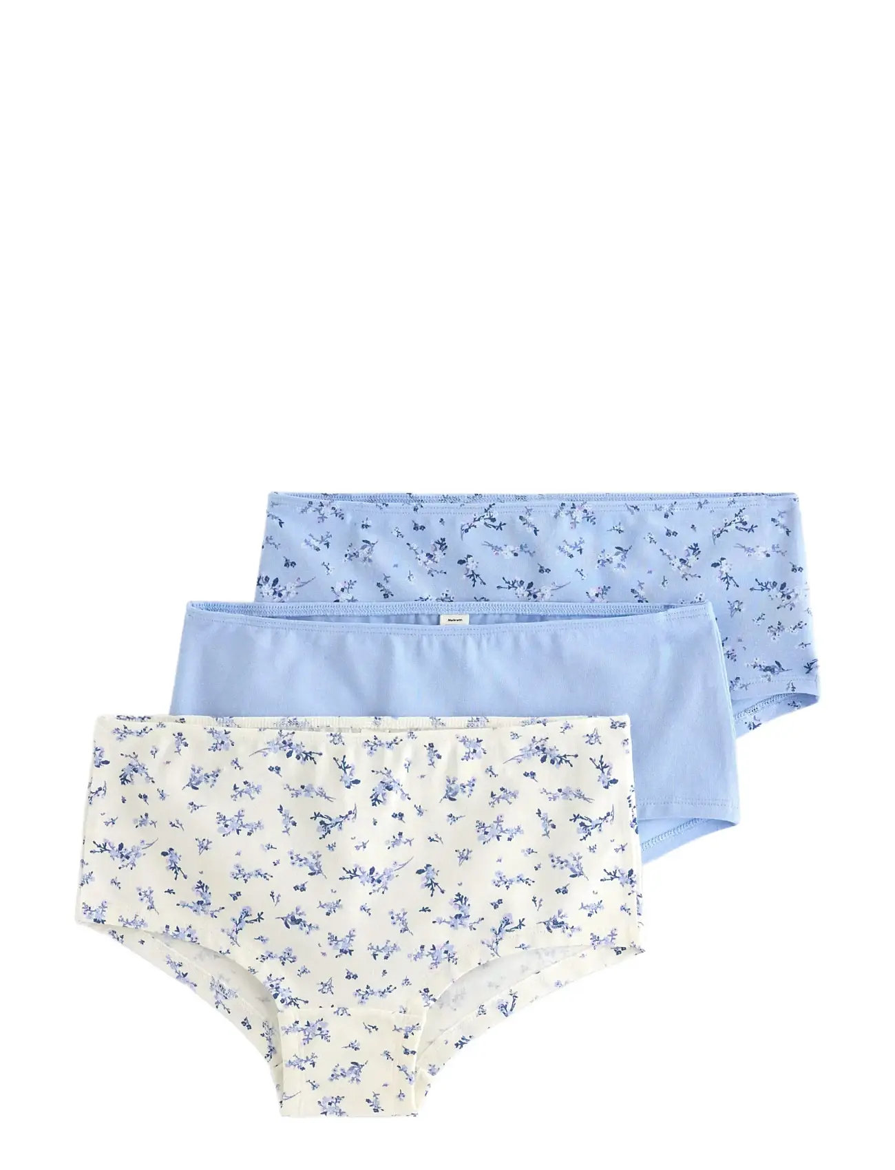 LINDEX 3-Pack Hipster Briefs Blau - 158/164 - Kinder