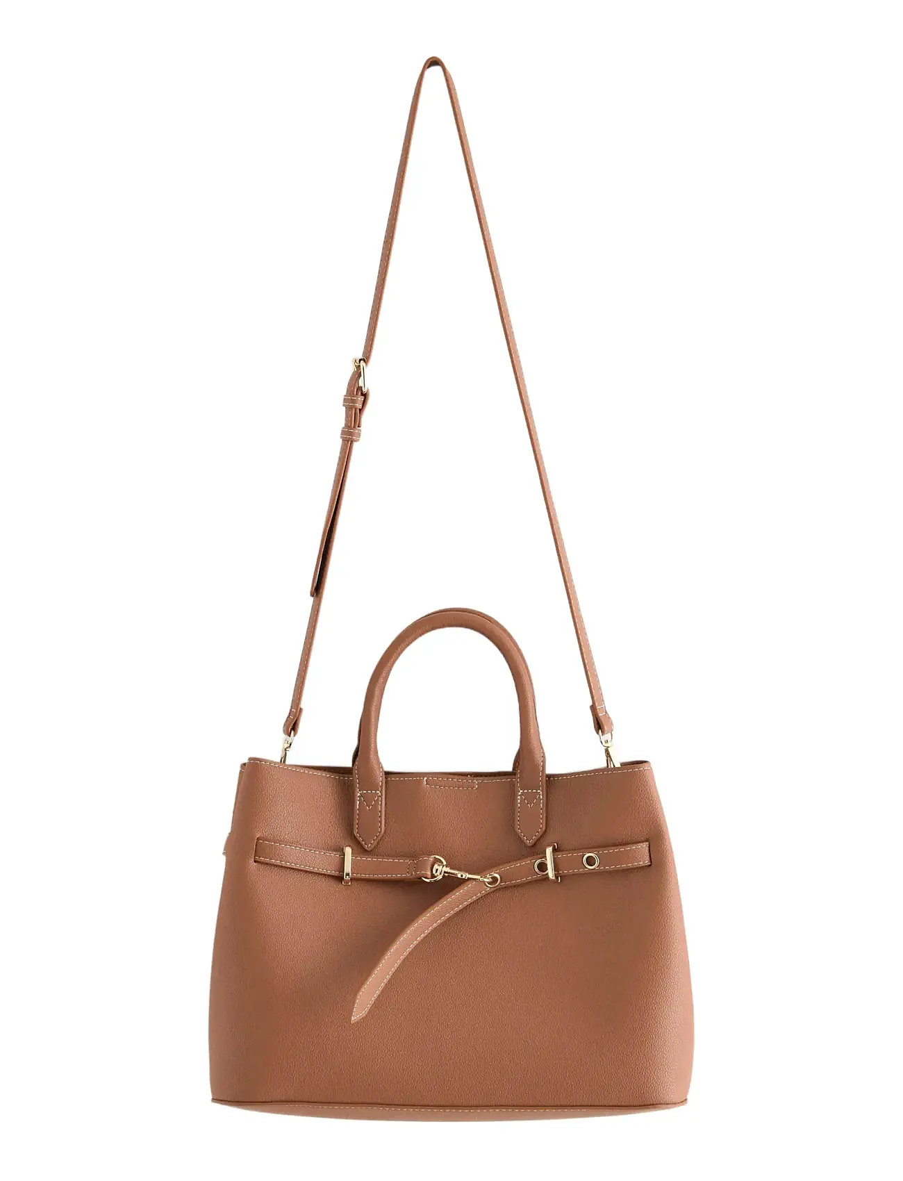 Lindex Bag Holly W Dec At Front, One Size, Brown, Tasker > Totes, Dame