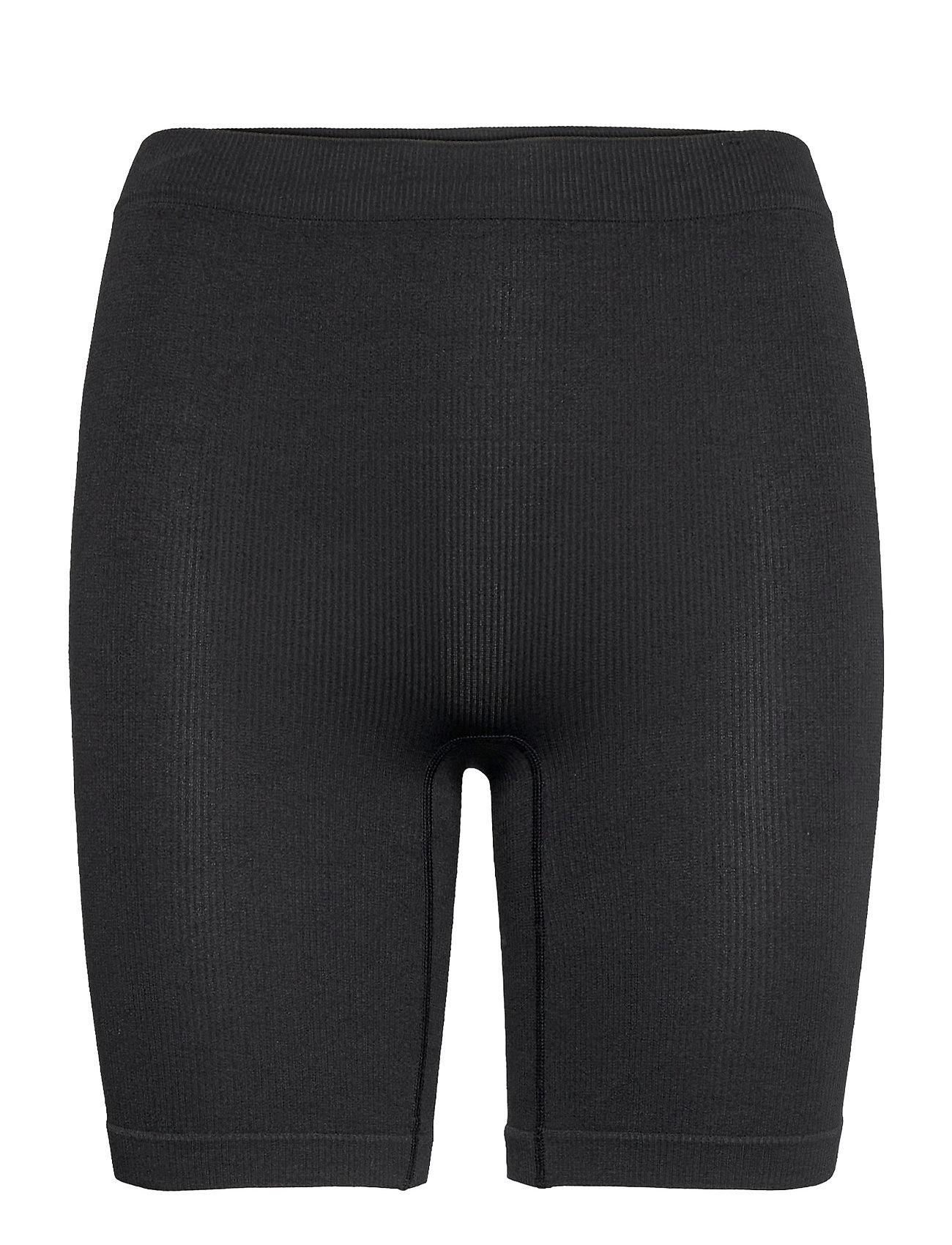 Brief Seamless Rib Biker High Black Lindex