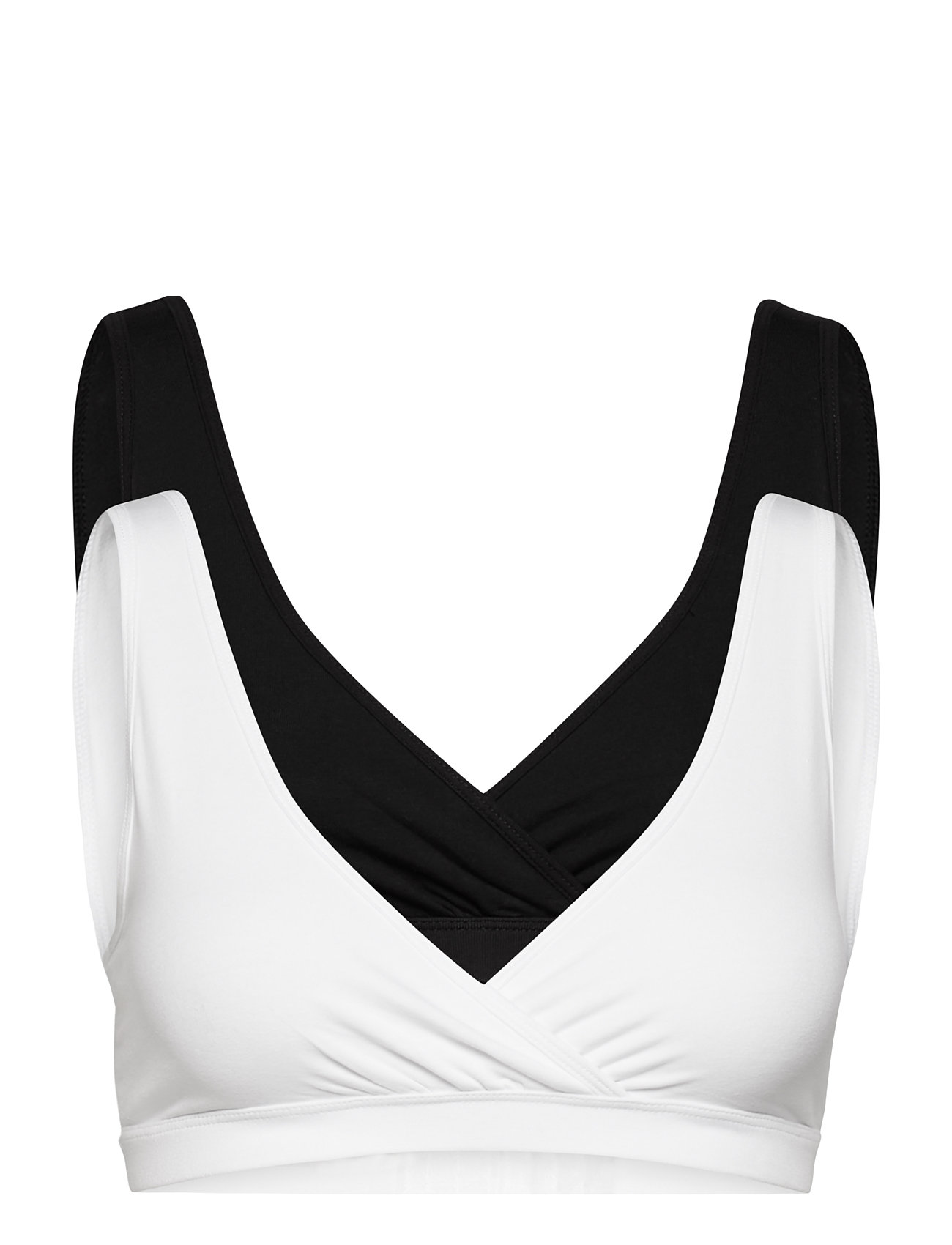 Bra Nursing Wrap Top Co 2 P Lingerie Bras & Tops Maternity Bras Black Lindex