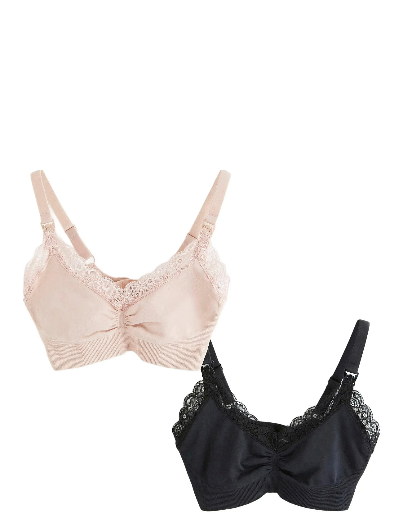 Bra 2 P Seamless Nursing W La Lingerie Bras & Tops Maternity Bras Black Lindex