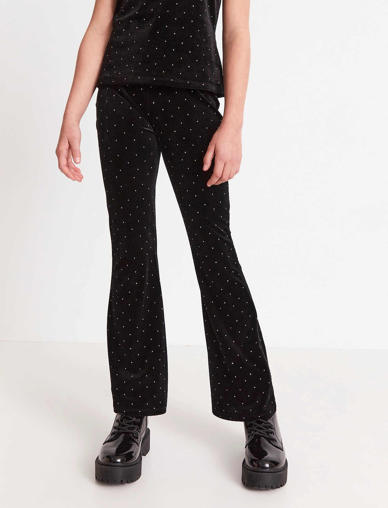 Lindex Trousers Velvet Party Flare 