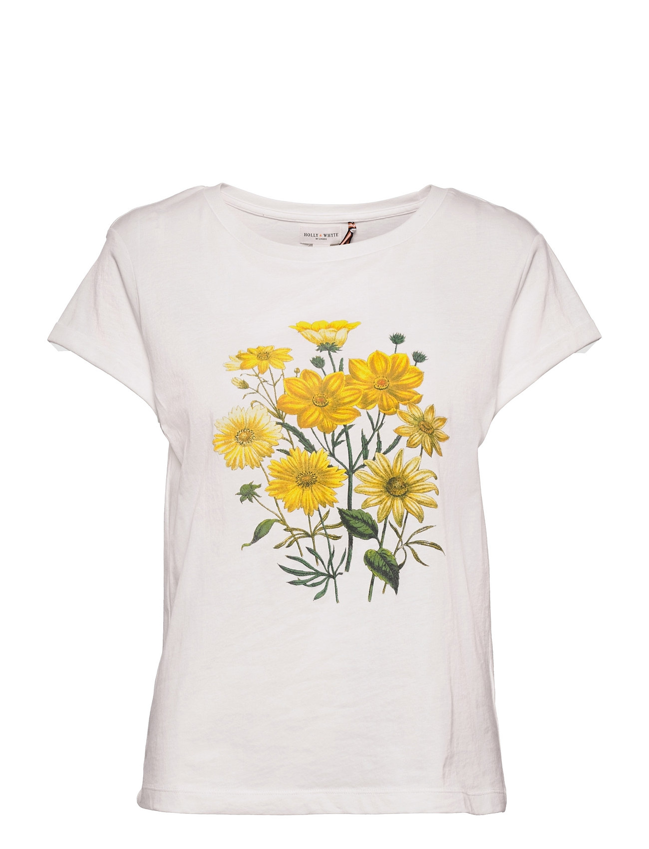 Top Nell T Shirt T-shirts & Tops Short-sleeved Vit Lindex