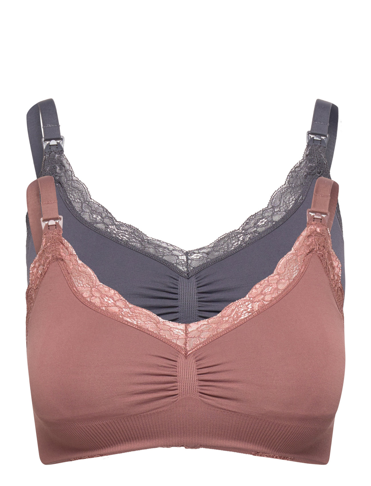 Bra 2 P Seamless Nursing W La Brown Lindex