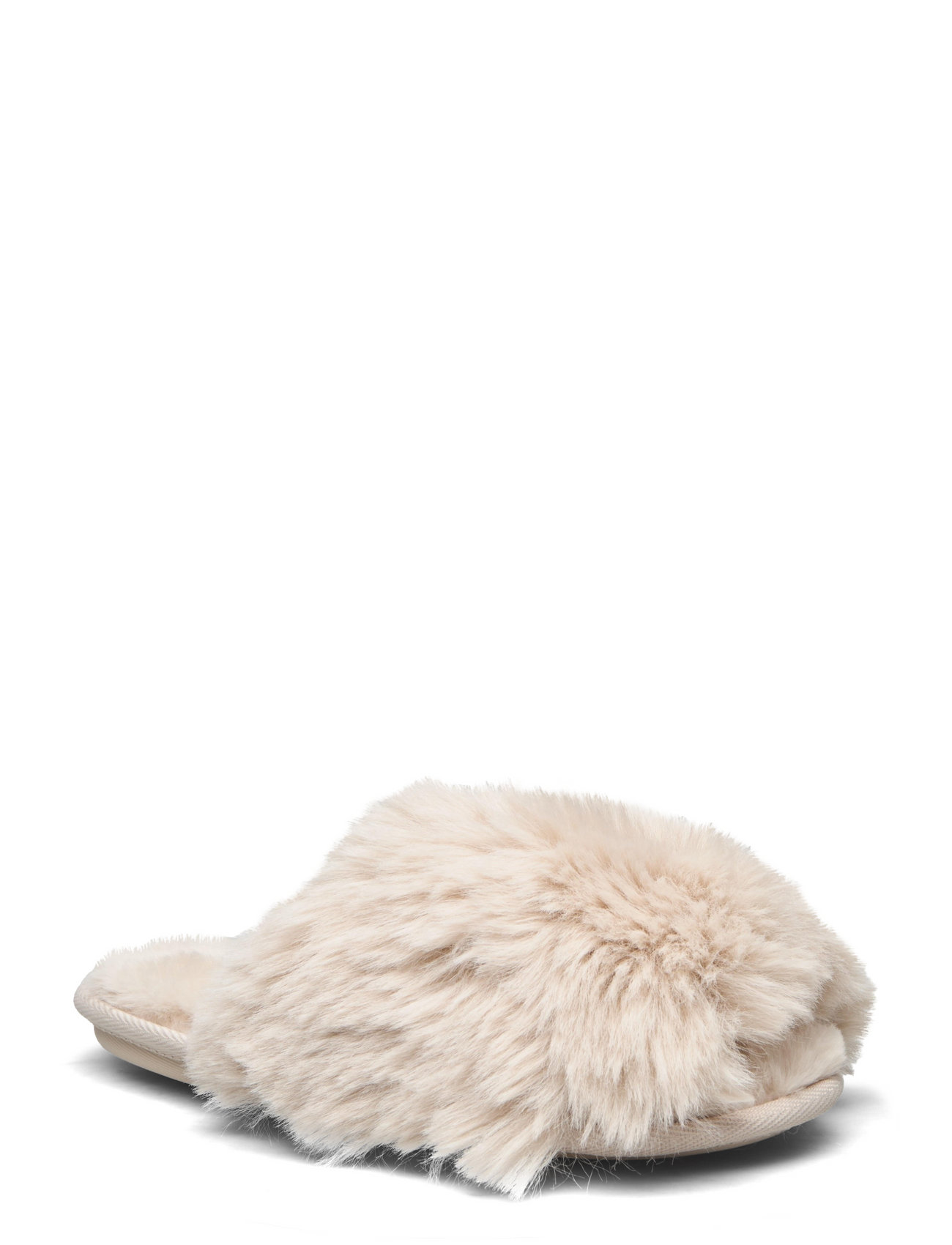 LINDEX Innen Slipper Super Fluffy Beige - 40/41 - Damen