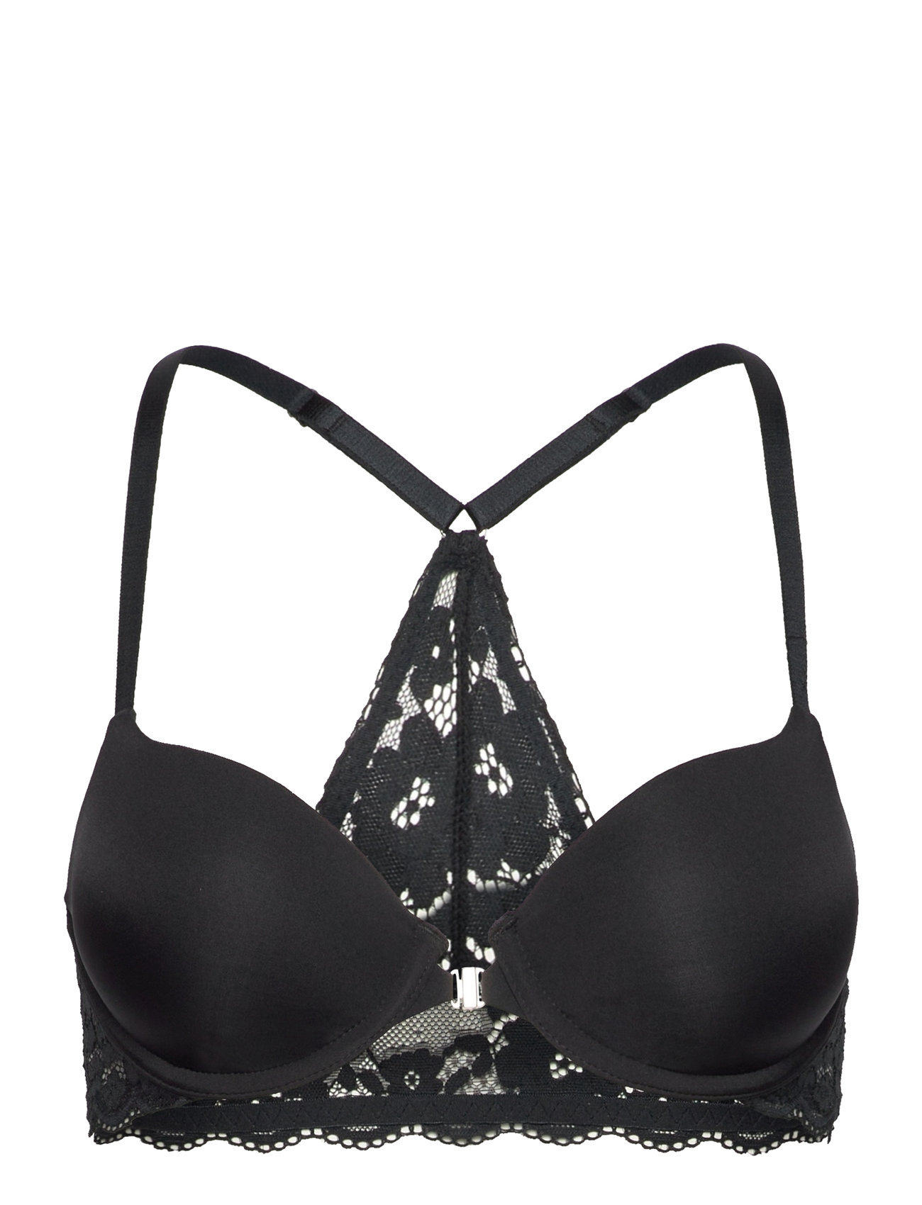 Bra Lilja Iris Front Closure Lingerie Bras & Tops Full Cup Bras Black Lindex