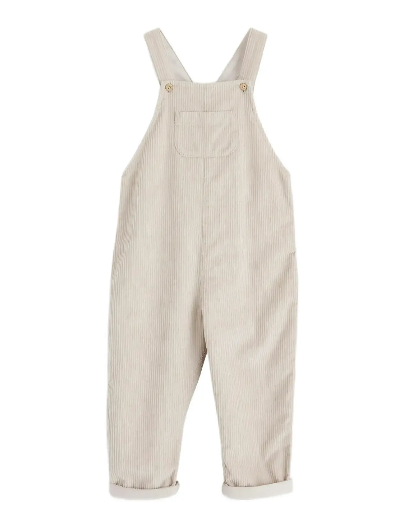 LINDEX Dungarees In Kordsamt Beige - 80 - Kinder