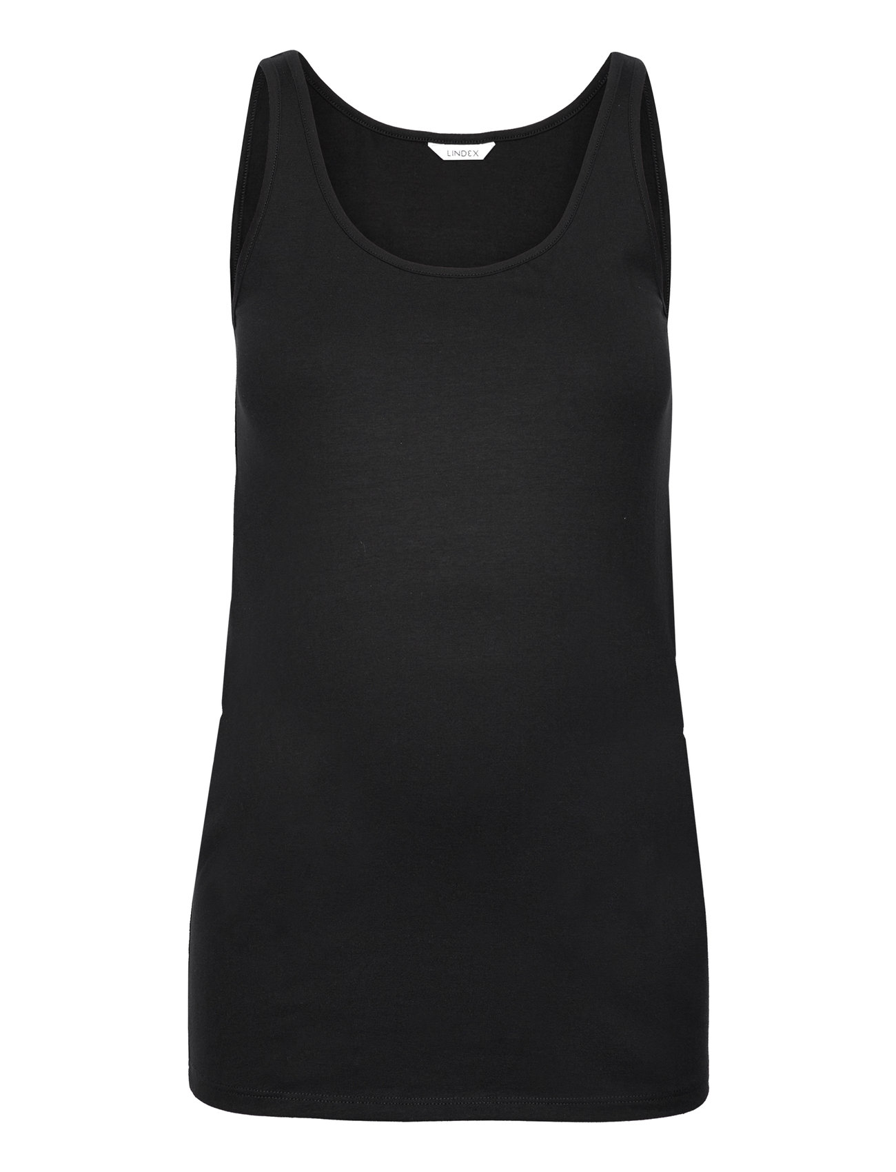 LINDEX Oberteil Karin Mom Schwarz - M - Damen