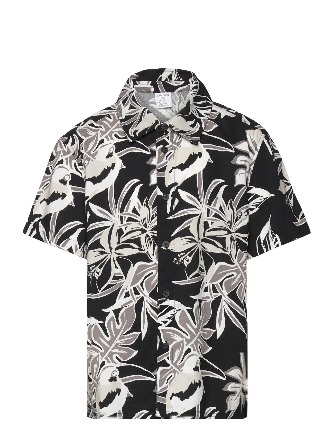 Shirt Viscose Aop Patterned Lindex