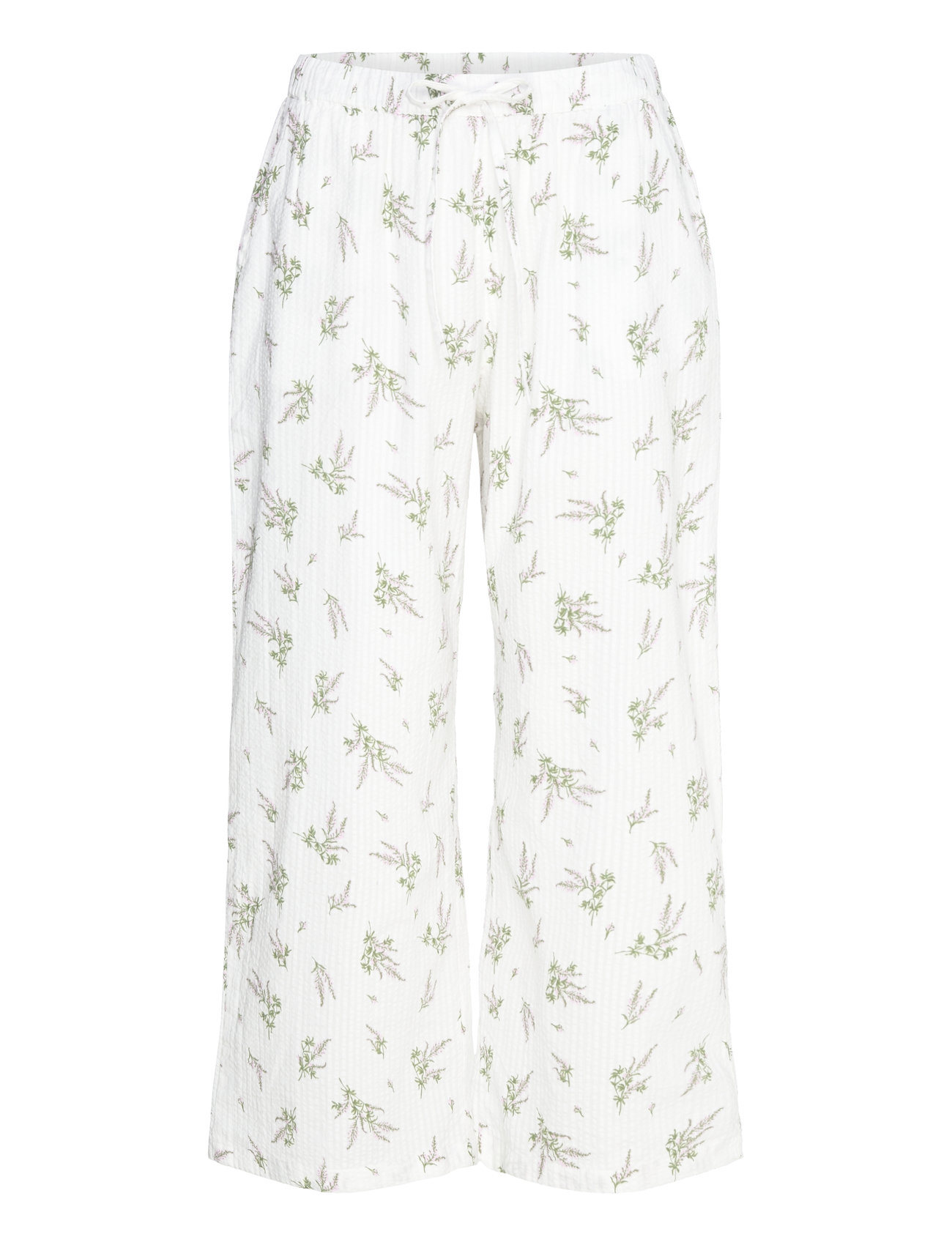 Trousers Pyjama Seersucker Pyjamasbukser Pysjbukser White Lindex