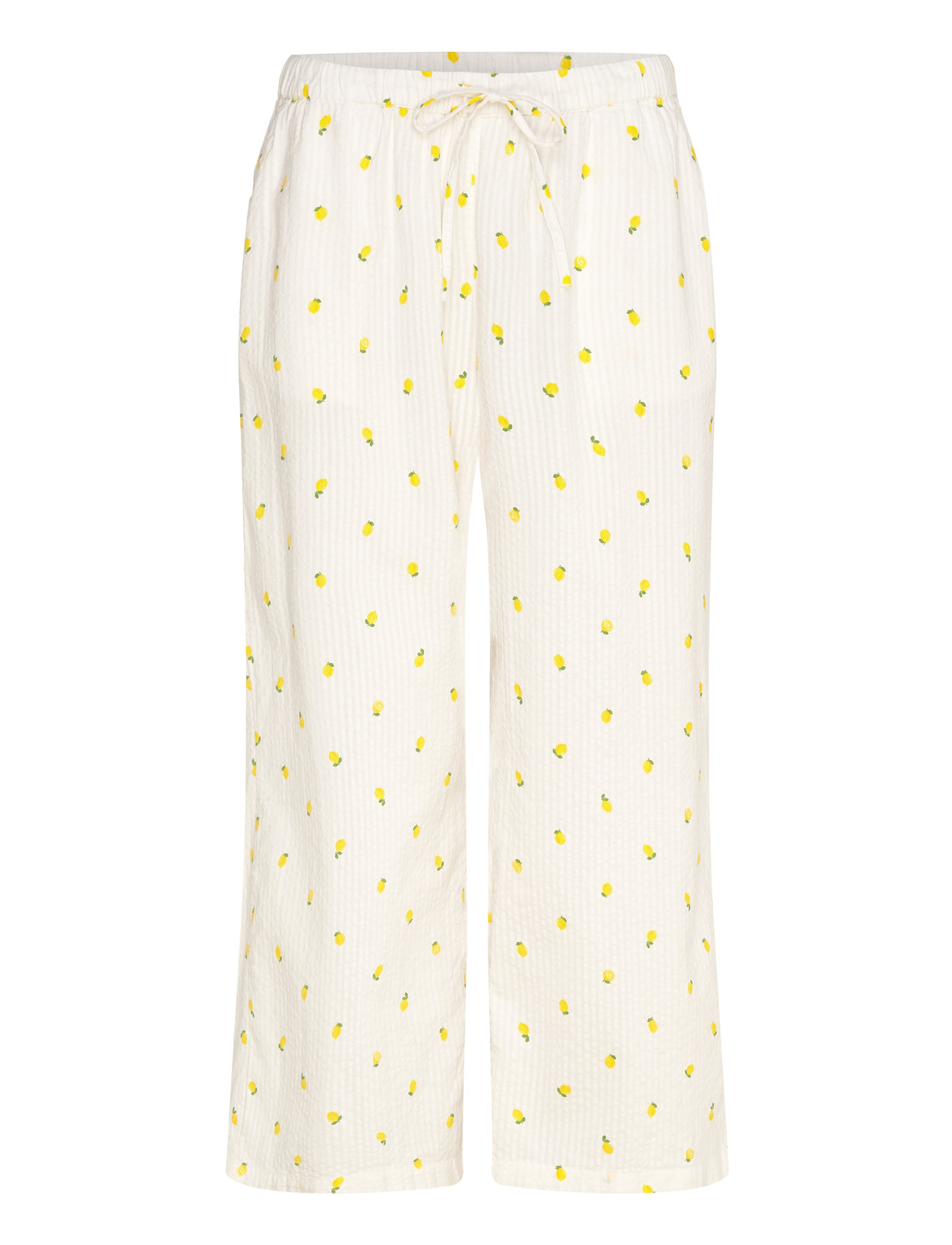 Trousers Pyjama Seersucker Pyjamasbukser Pysjbukser White Lindex