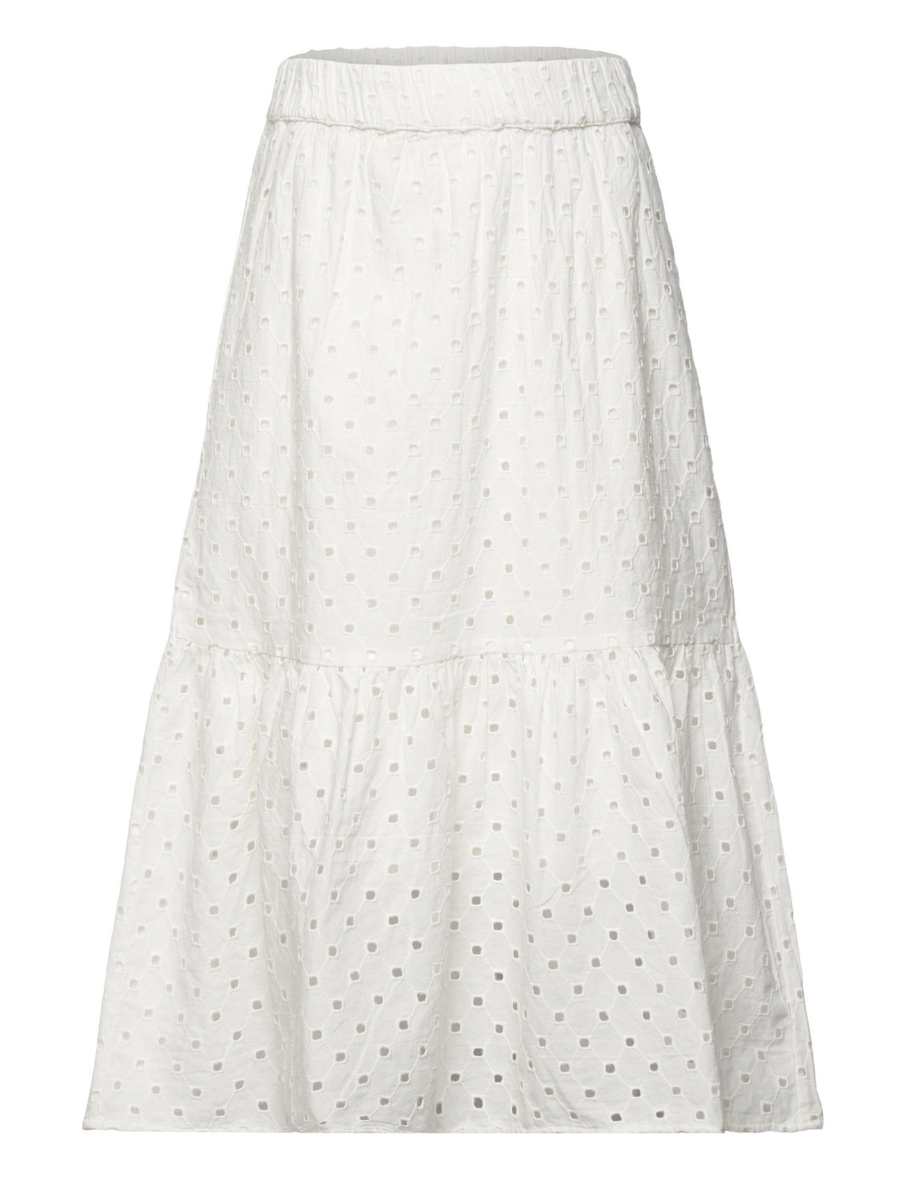 Skirt Ellen Schifflie White Lindex