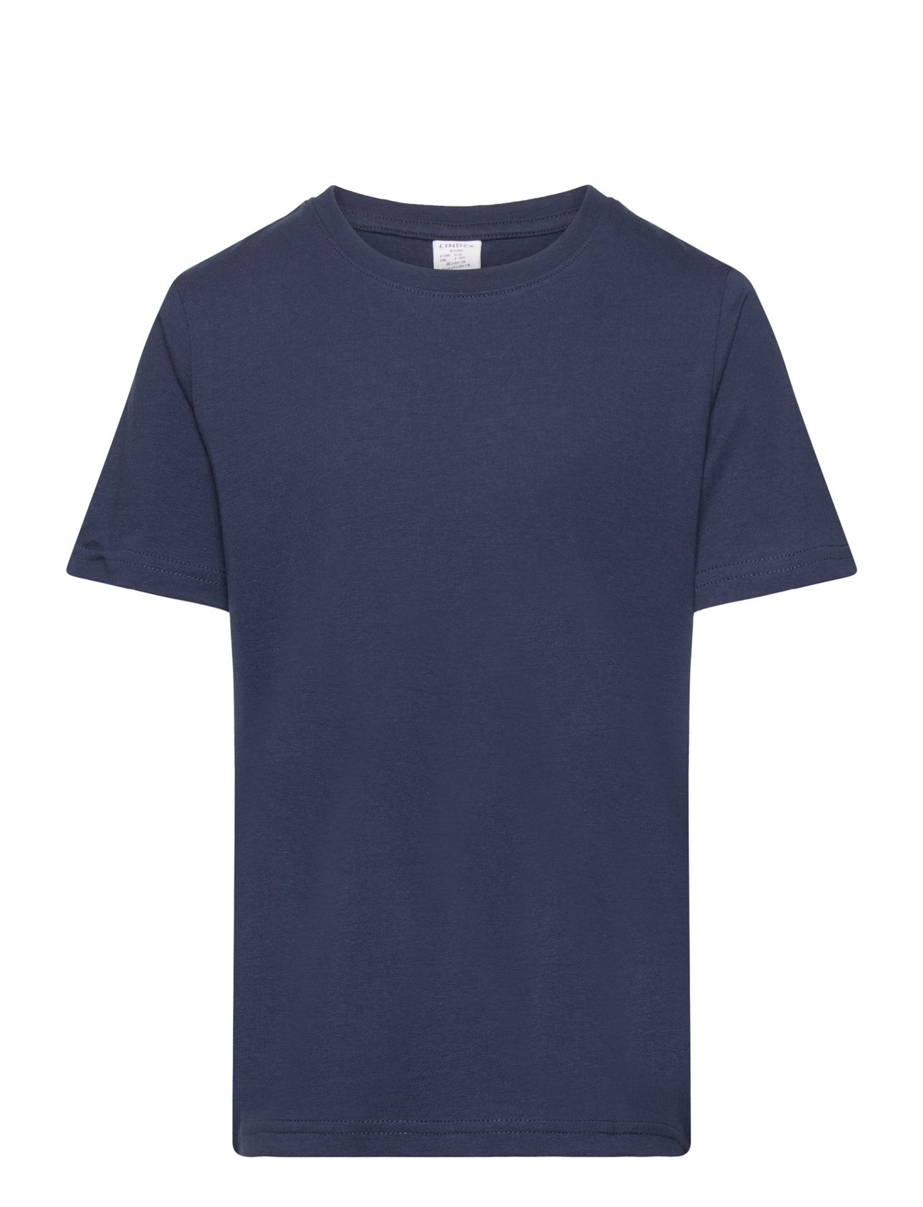 T Shirt Regular Solid Blue Lindex