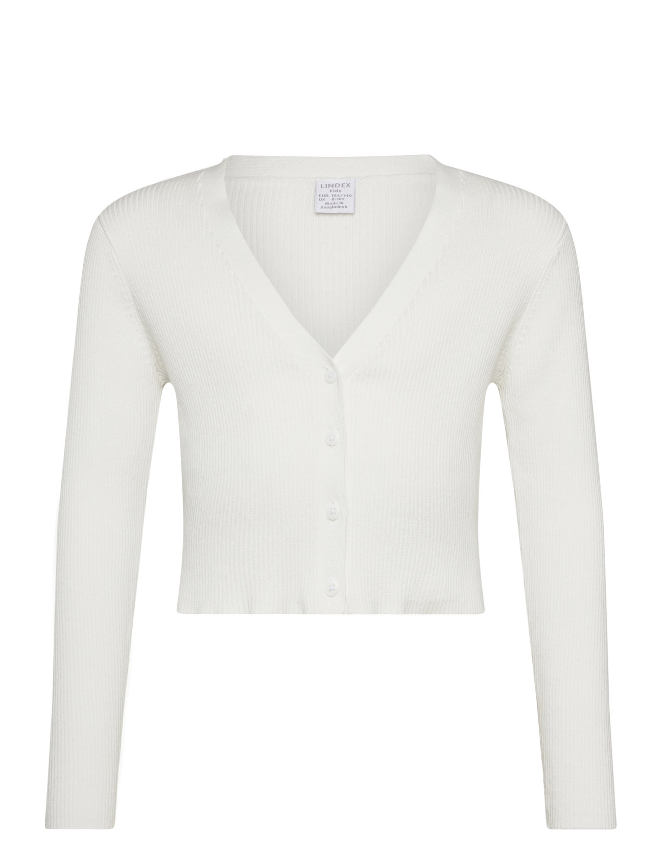 Cardigan Rib Short White Lindex