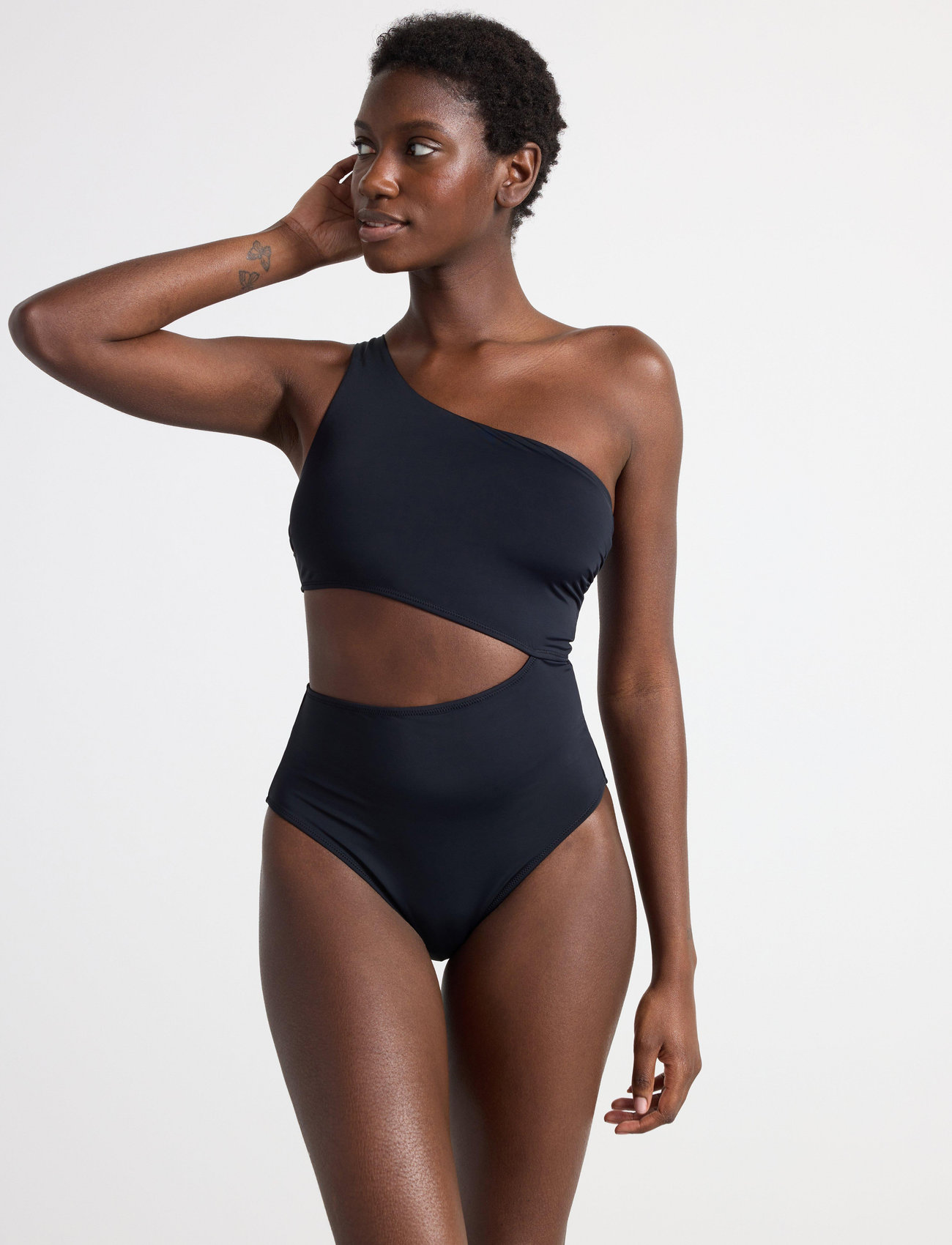 Lindex Swimsuit Trina, XS, Black, Badetøj > Badedragter, Dame