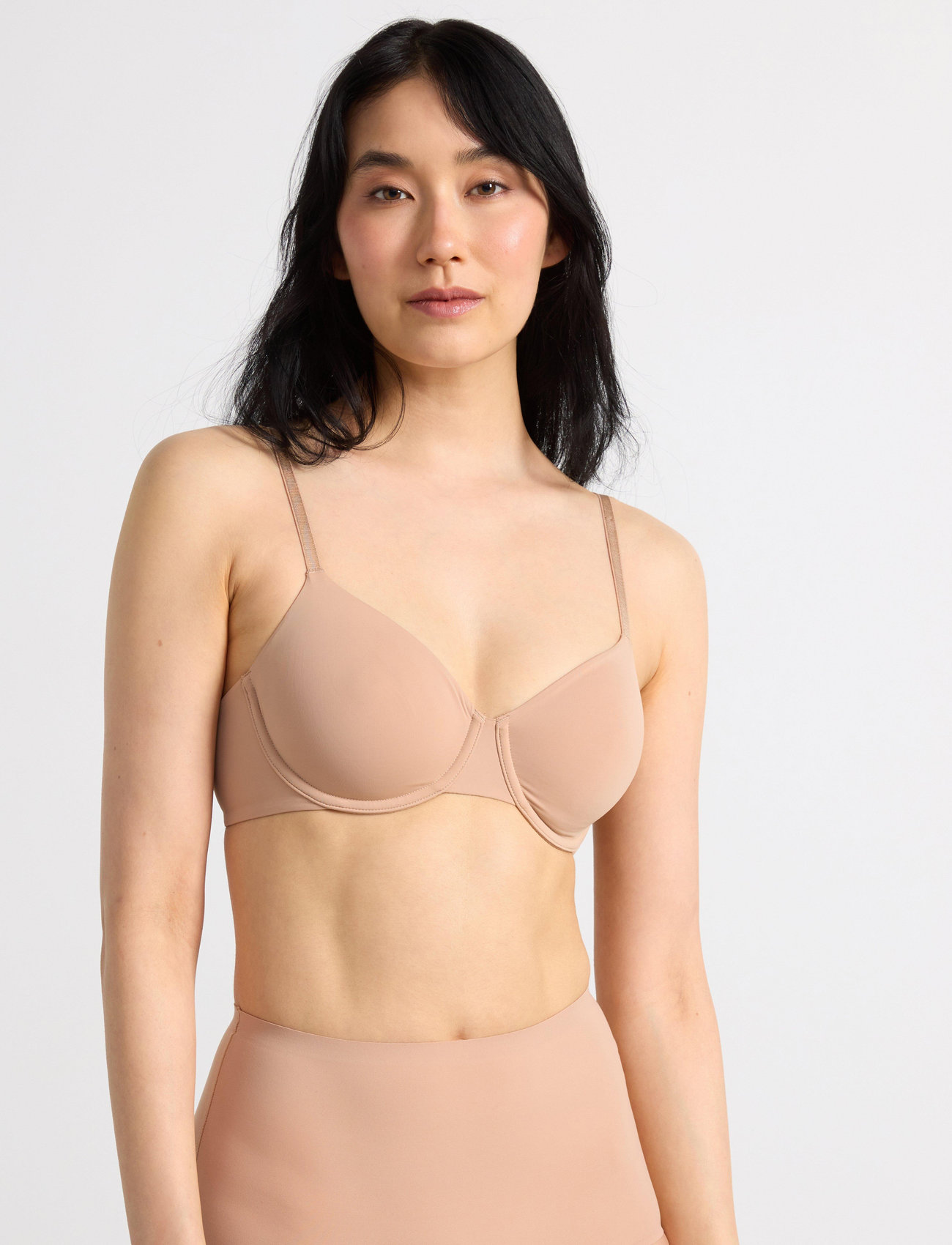 Lindex Bra Wire Micro, D x 80, Beige, Bh'Er & Toppe > Bh'Er Med Ledning, Dame