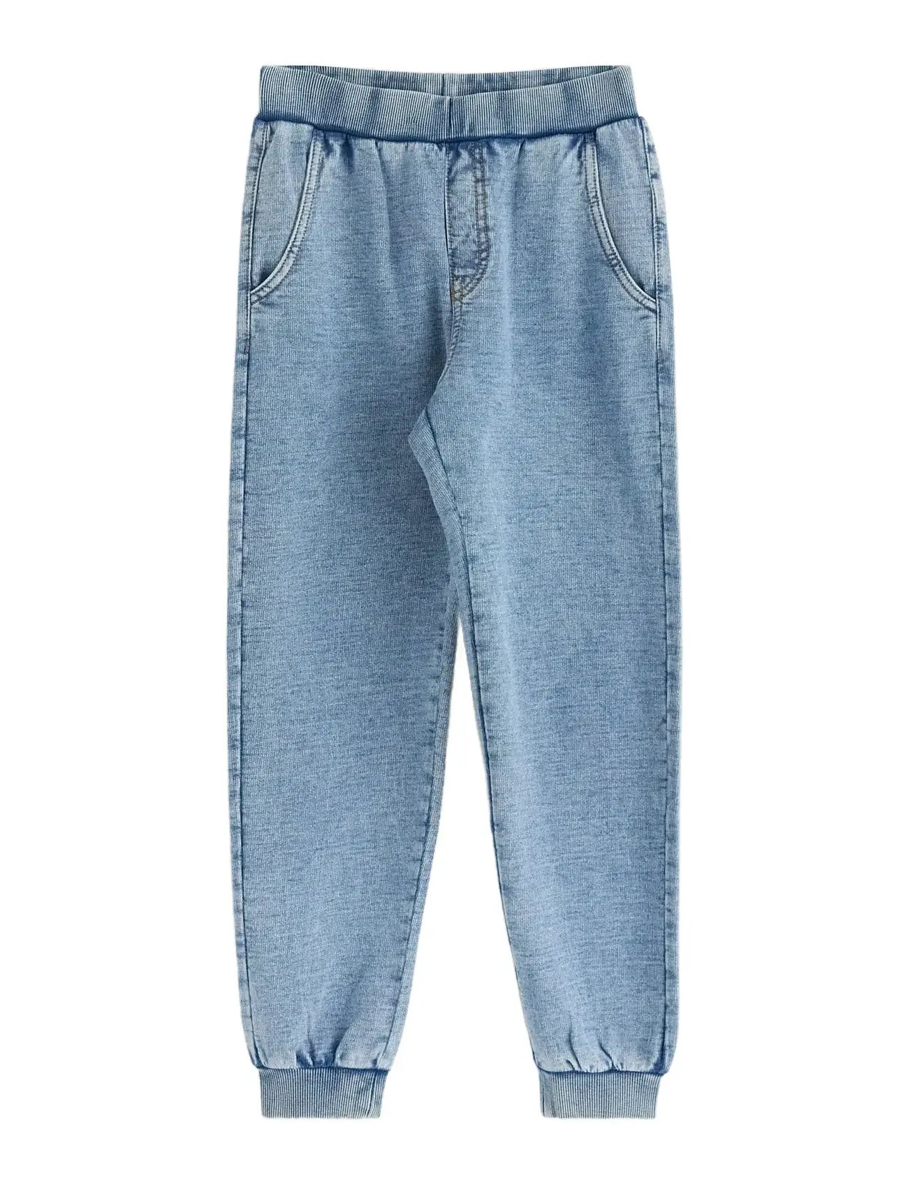 LINDEX Hosen Jogging Denimlook Blau - 98 - Kinder