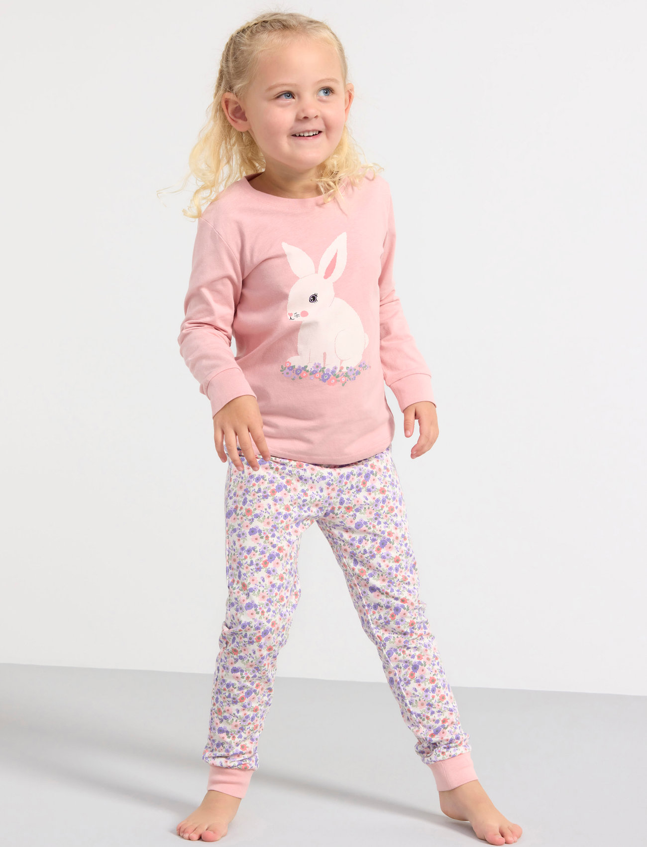 Lindex Pajama Unicorns And Cute Anima (Light Pink/Rosa) - 229 kr ...