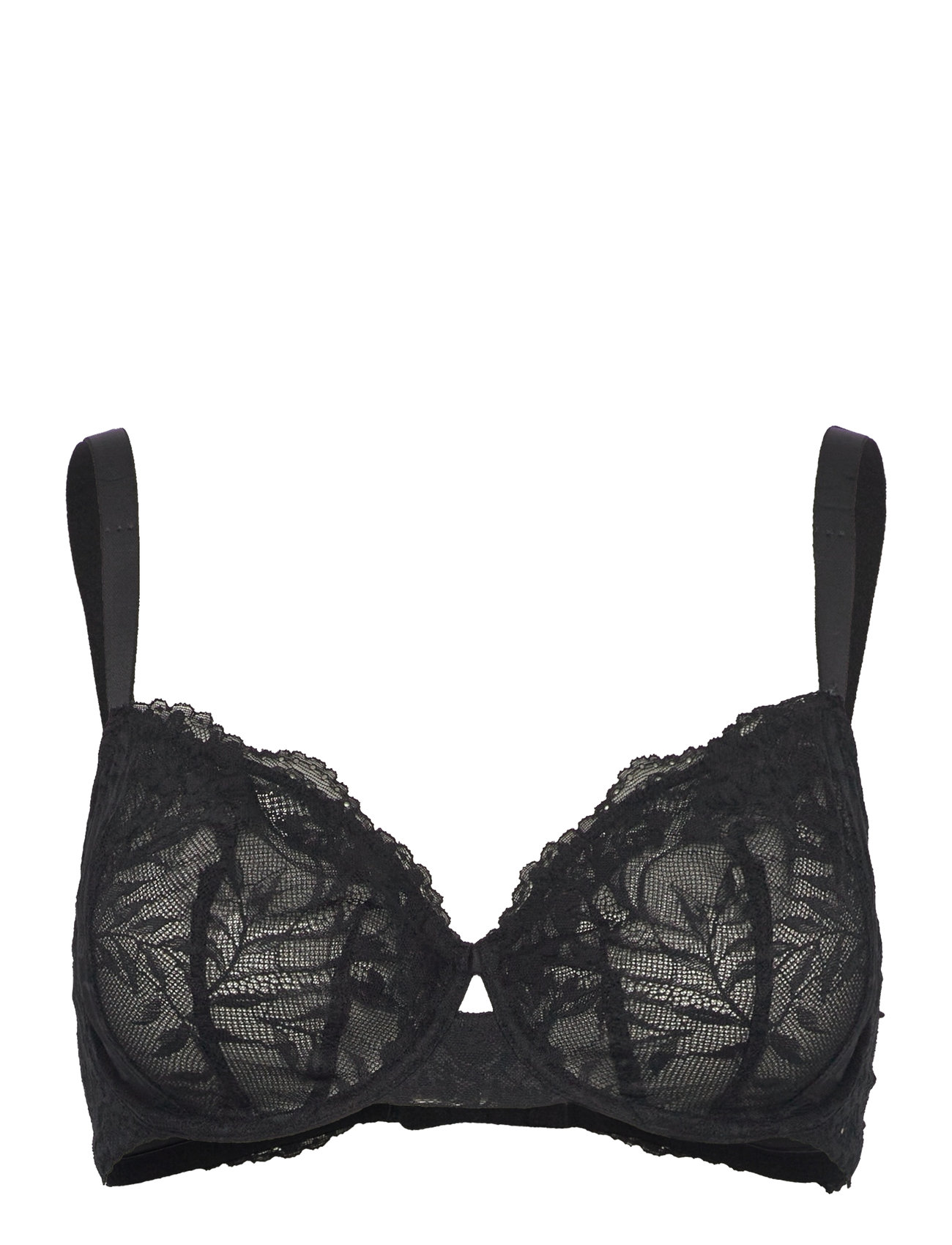 Bra Skilla Wire Nova Lace Lingerie Bras & Tops Full Cup Bras Black Lindex