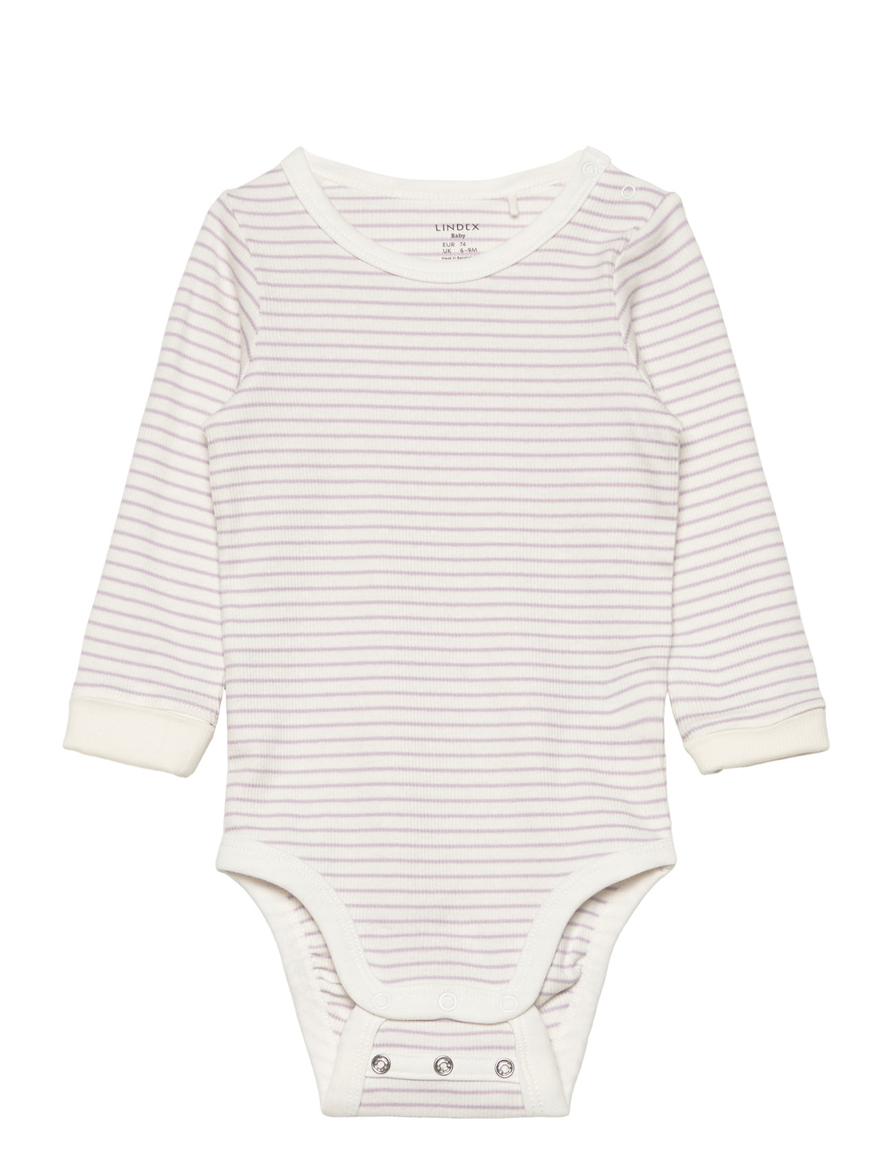 Body Rib Stripe Purple Lindex