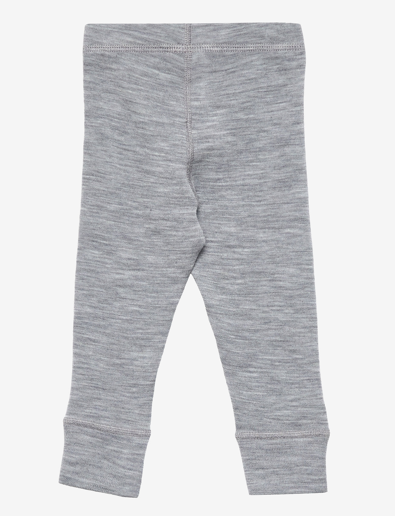 Lindex - Leggings wool baby solid - pantalons - grey melange - 1