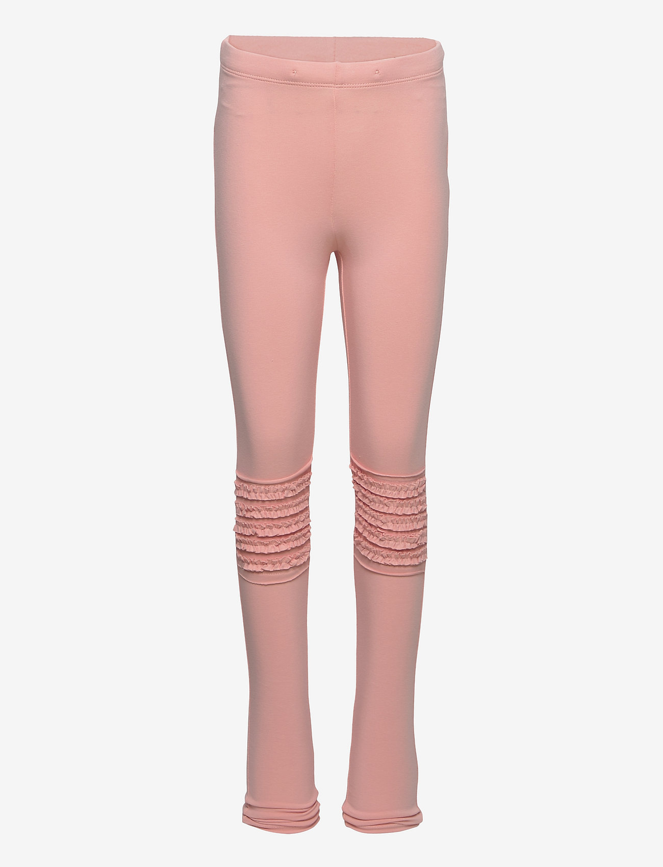 Lindex - Leggings frill knees - timpės - pink - 0