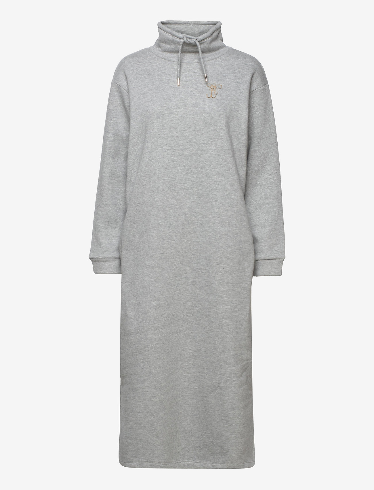 Lindex - Dress Melissa long sweatshirt - vardagsklänningar - grey - 1