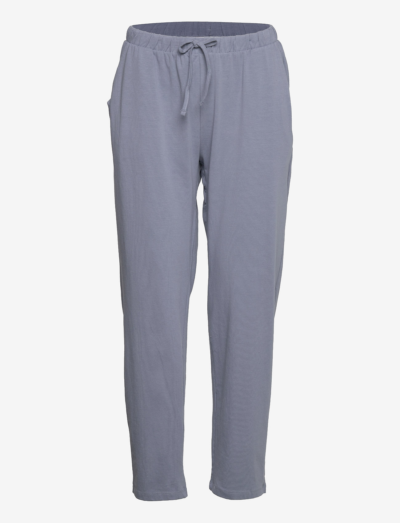 Lindex - Trousers pyjama soft cotton - nederdelar - blue - 1