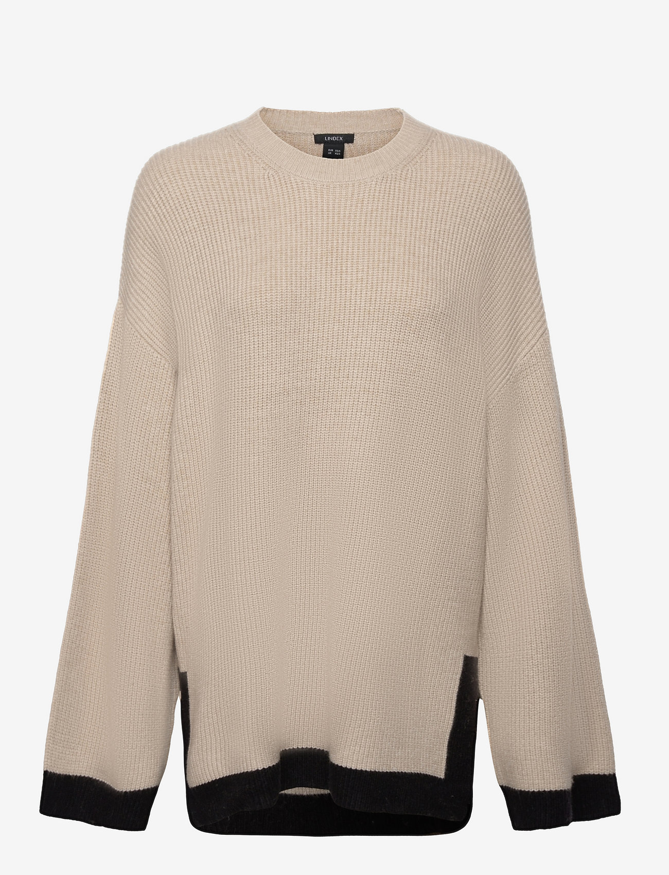 Lindex - Knitted Sweater Sirocco - jumpers - light beige melange - 1