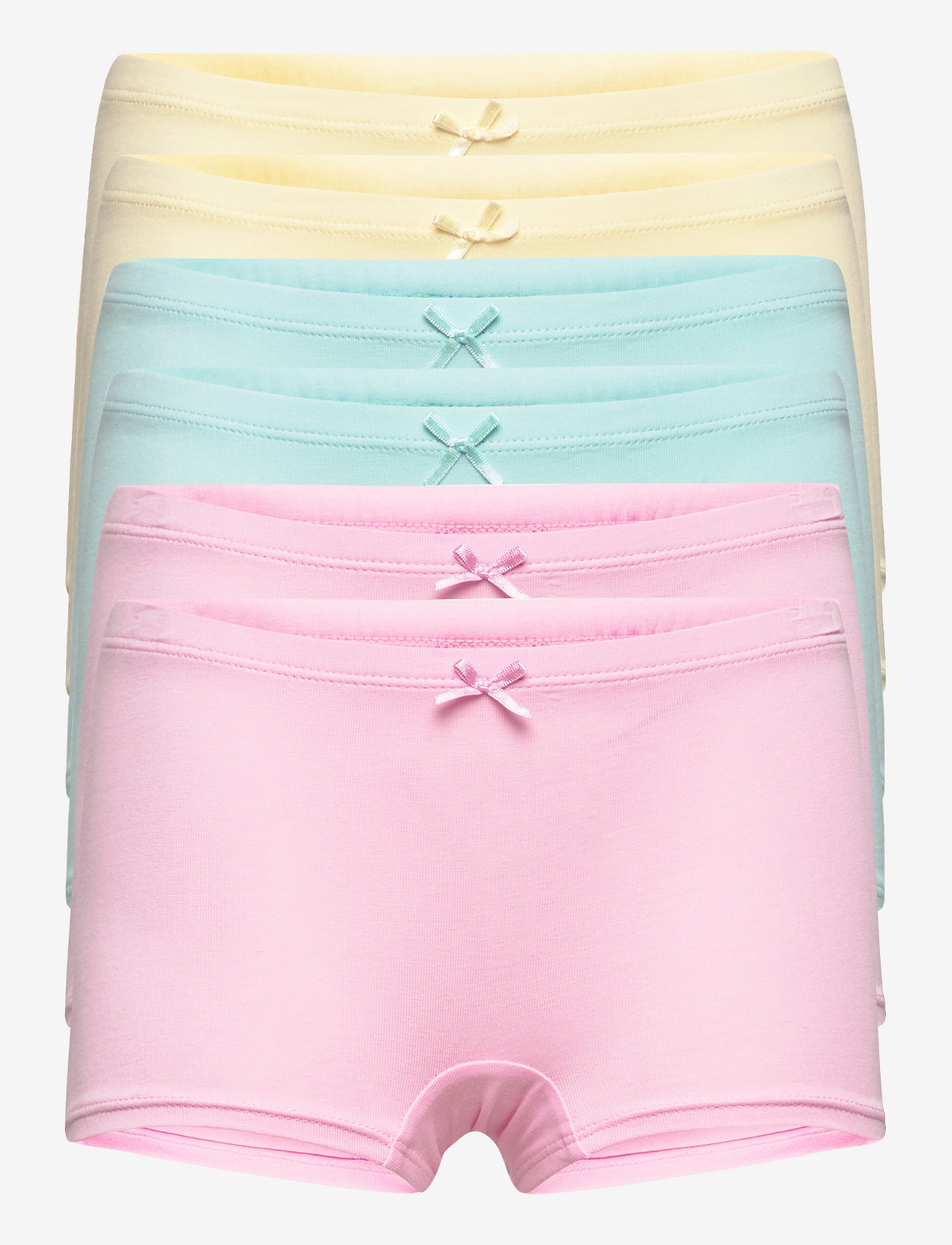 Lindex - Boxer 6 p solid - socks & underwear - pink - 0