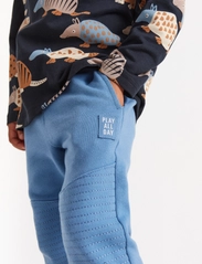 Lindex - Trousers essential Knee - sweatpants - dusty blue - 4