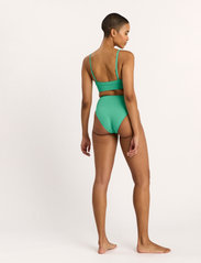 Lindex - Swim Brief Hanna Bikini HW - bikini ar augstu vidukli - green - 4