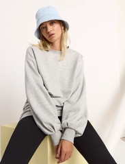Lindex - Sweatshirt Shelpy puff sleeve - sweatshirts - grey - 6
