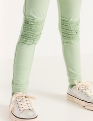 Lindex - Leggings frill knees - timpės - light dusty green - 5