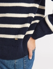 Lindex - Sweater Lulu with zipper - polotröjor - blue - 7