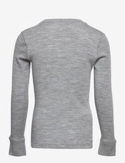Lindex - Top merino wool solid - grey - 2