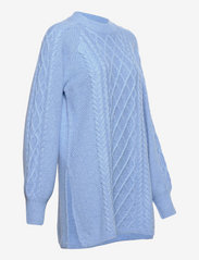 Lindex - Sweater Jana cables - tröjor - light dusty blue - 6