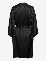 Lindex - Kimono satin jacquard - kimonos - black - 2