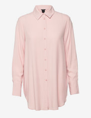 Lindex - Shirt Jane - långärmade skjortor - light pink - 1