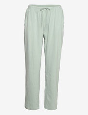 Lindex - Trousers pyjama soft cotton - nederdelar - aqua - 0
