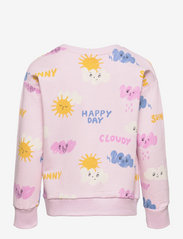 Lindex - Sweater AOP Fluffy clouds - sweat-shirt - lilac - 2