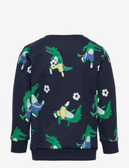 Lindex - Sweater AOP crocodile - sweatshirts - dark navy - 2