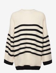 Knitted Sweater Sirocco - LIGHT DUSTY WHITE