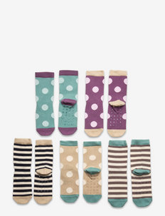 Sock 5p Small kids dots - chaussettes - lilac