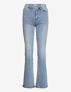 Denim trousers Mira lt blue - flared jeans - blue