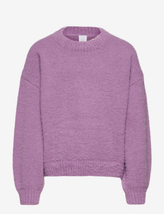 Sweater Nikki featheryarn - stickade tröjor - lilac