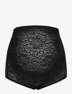 Maternity Brief supersoft lace - midi & maxi broekjes - black